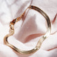 Gold Bracelet - Gold Herringbone Bracelet - Konani - Ke Aloha Jewelry