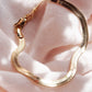 Gold Bracelet - Gold Herringbone Bracelet - Konani - Ke Aloha Jewelry