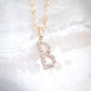 Sale - Gold Initial Charm Letter Necklace - Kahoku