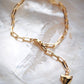 Gold Paperclip Link Chain Bracelet - Kaiea