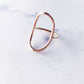 Gold Oval Ring - Makanui