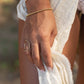 Gold Oval Ring - Makanui