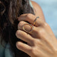 Rings - Gold Oval Ring - Makanui - ke aloha jewelry