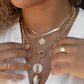 Gold Plated Cone Shell Charm