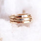 Gold Thick Stacking Ring - Ailani - Ke Aloha Jewelry