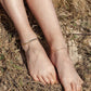 Anklets - Gold Woven Chain Anklet - Naniahiahi - ke aloha jewelry