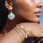 Earrings - Large Shell Earrings - Ainanani - ke aloha jewelry