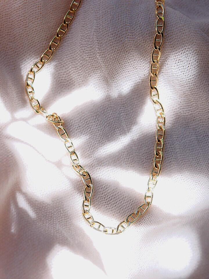 Gold Necklace - Layering Gucci Chain Necklace - Ali'i - ke aloha jewelry