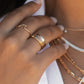 Rings - Mini Gold Wave Ring - Nalu - Ke Aloha Jewelry