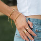 Rings - Mini Gold Wave Ring - Nalu - Ke Aloha Jewelry