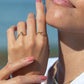 Rings - Mini Gold Wave Ring - Nalu - ke aloha jewelry