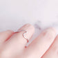 Mini Silver Wave Ring - Nalu