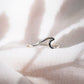 Rings - Mini Silver Wave Ring - Nalu - ke aloha jewelry