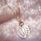 - Monstera Chain Necklace - Makana - ke aloha jewelry
