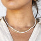 Gold Necklaces - Pearl & Gold Chain Layering Necklace Set - ke aloha jewelry