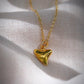 Gold Necklace - Petite Gold Shark Tooth Necklace - Mano Petite - ke aloha jewelry