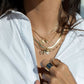 Gold Necklace - Petite Gold Shark Tooth Necklace - Mano Petite - ke aloha jewelry
