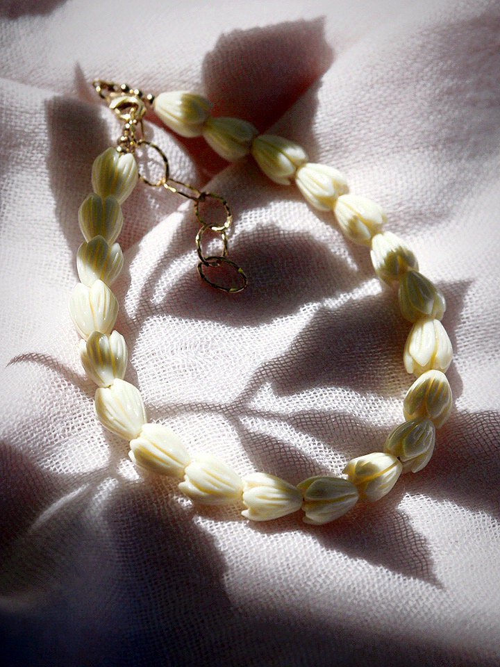 Anklets - Pikake Anklet - Aloalo - ke aloha jewelry