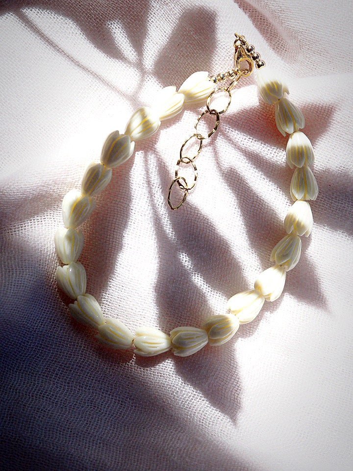 Anklets - Pikake Anklet - Aloalo - ke aloha jewelry