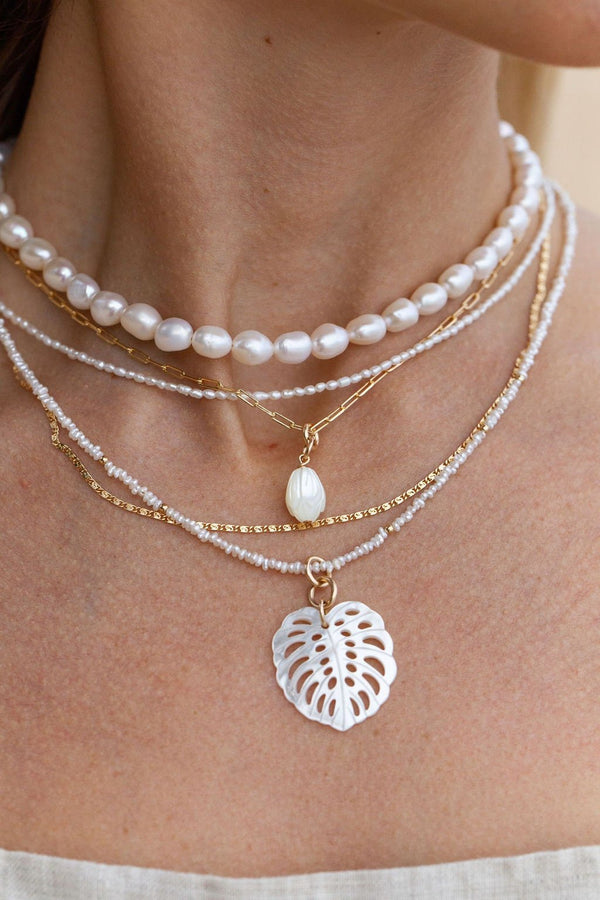 - Pikake Chain Necklace - Huali - ke aloha jewelry