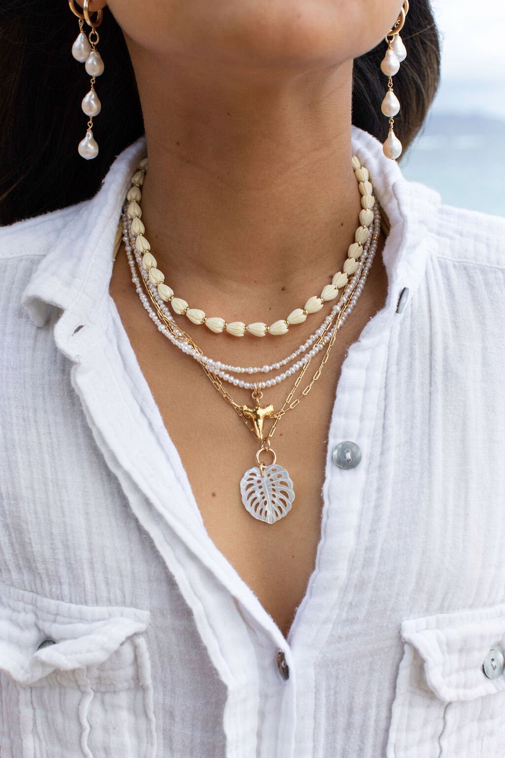 - Pikake Choker Necklace - Aloalo - ke aloha jewelry