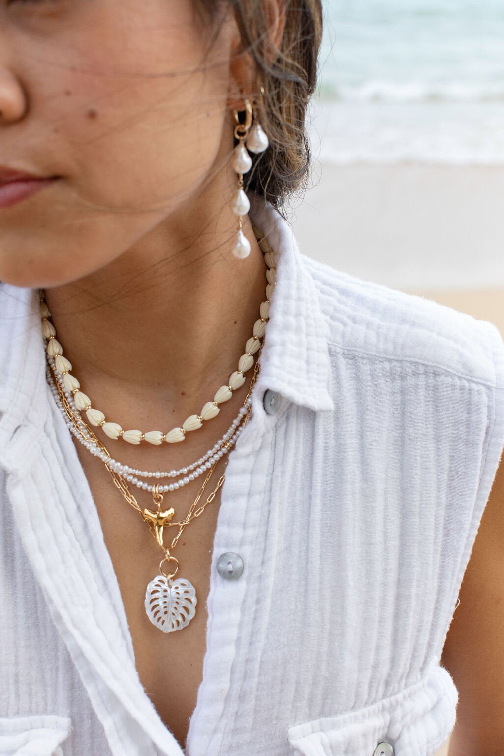 - Pikake Choker Necklace - Aloalo - ke aloha jewelry