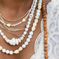 Gold Necklace - Pikake Gold Pearl Bead Necklace - Mele - ke aloha jewelry