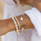 - Pikake Puka Shell Bracelet - Me'e - ke aloha jewelry
