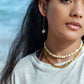- Pikake Puka Shell Necklace - Me'e - ke aloha jewelry