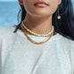 - Pikake Puka Shell Necklace - Me'e - ke aloha jewelry
