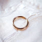 Rings - Plain Bold Gold Stack Ring - Maui - Ke Aloha Jewelry