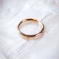 Rings - Plain Bold Gold Stack Ring - Maui - Ke Aloha Jewelry
