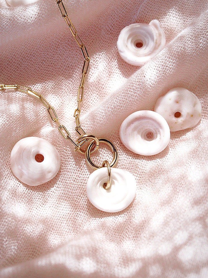 - Puka Shell Chain Necklace - Kahale - ke aloha jewelry