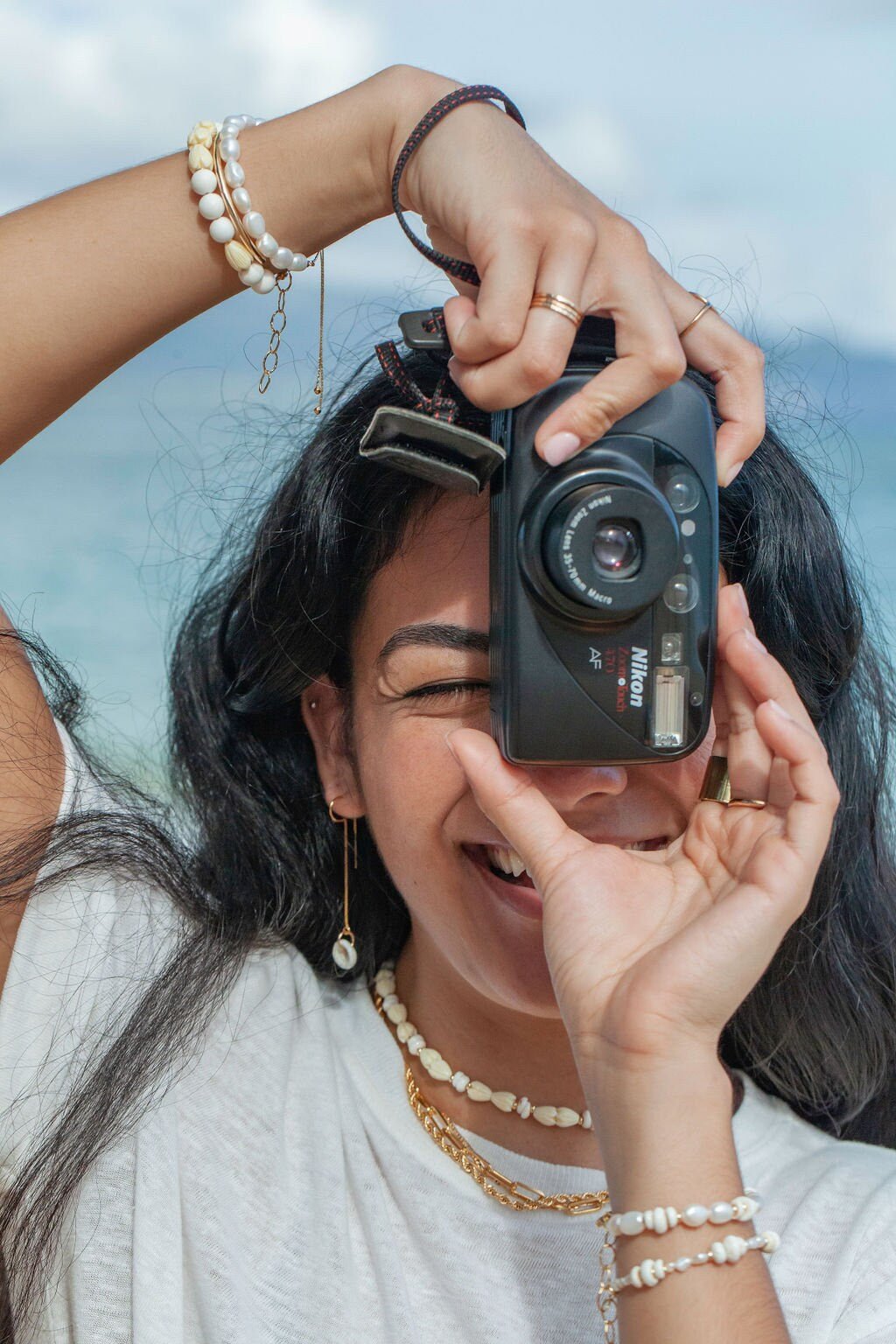 - Puka Shell Threader Earrings - Auali'i - ke aloha jewelry