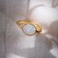Rings - Rose Cut Fire Opal Ring - Kalino - ke aloha jewelry