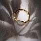 Rings - Rose Cut Fire Opal Ring - Kalino - ke aloha jewelry