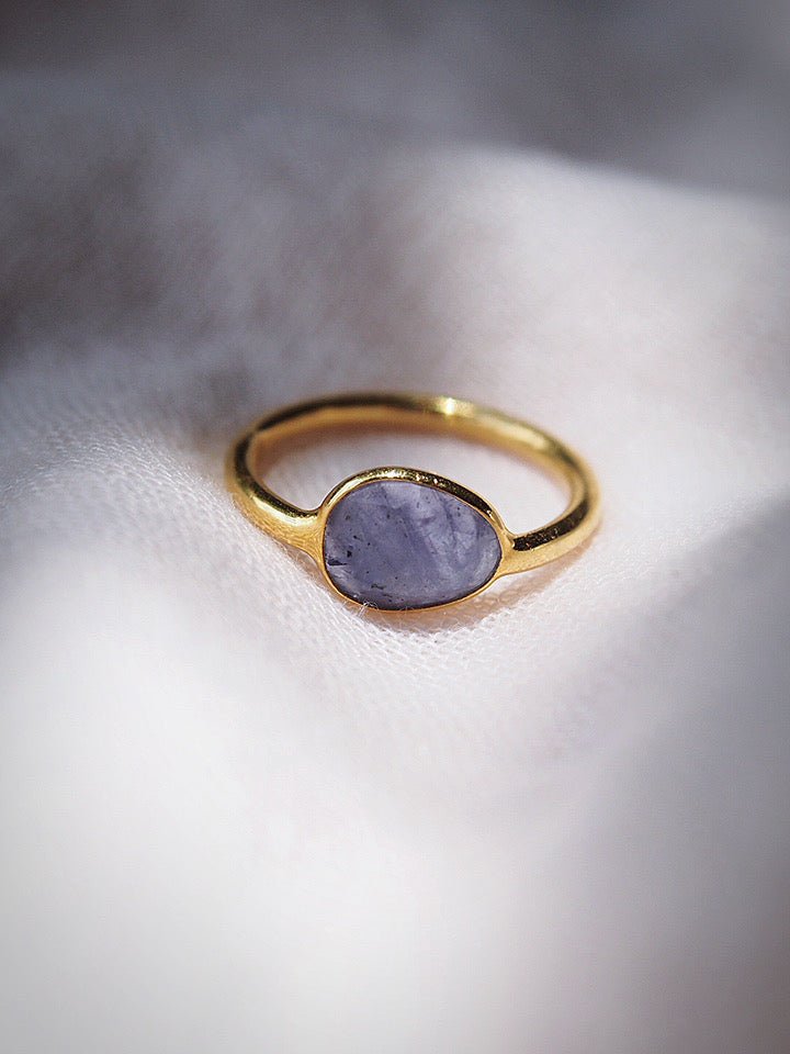 Rings - Rose Cut Tanzanite Ring - Maka'alohi - ke aloha jewelry