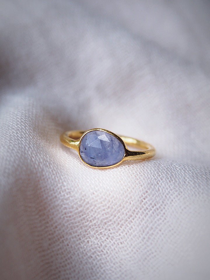Rings - Rose Cut Tanzanite Ring - Maka'alohi - ke aloha jewelry