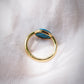 Rings - Rose Cut Turquoise Ring - Malu - ke aloha jewelry