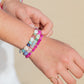 Sale - Stretchy Rainbow Gemstone Bracelet - Leinani