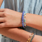 Dainty Gold and Pearl Stretchy Bracelet - Ailana