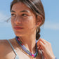 Sale - One of a Kind Rainbow Gemstone Necklace - Leilani