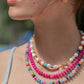 Sale - One of a Kind Rainbow Gemstone Necklace - Leilani
