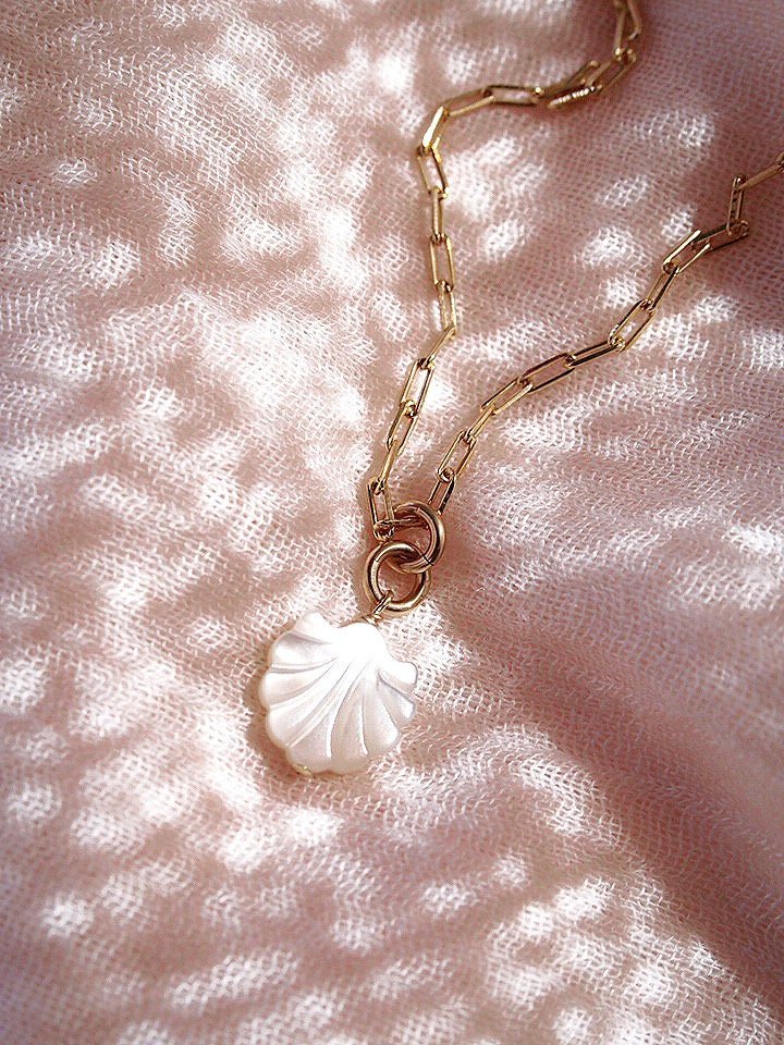 - Seashell Chain Necklace - Kainalu - ke aloha jewelry