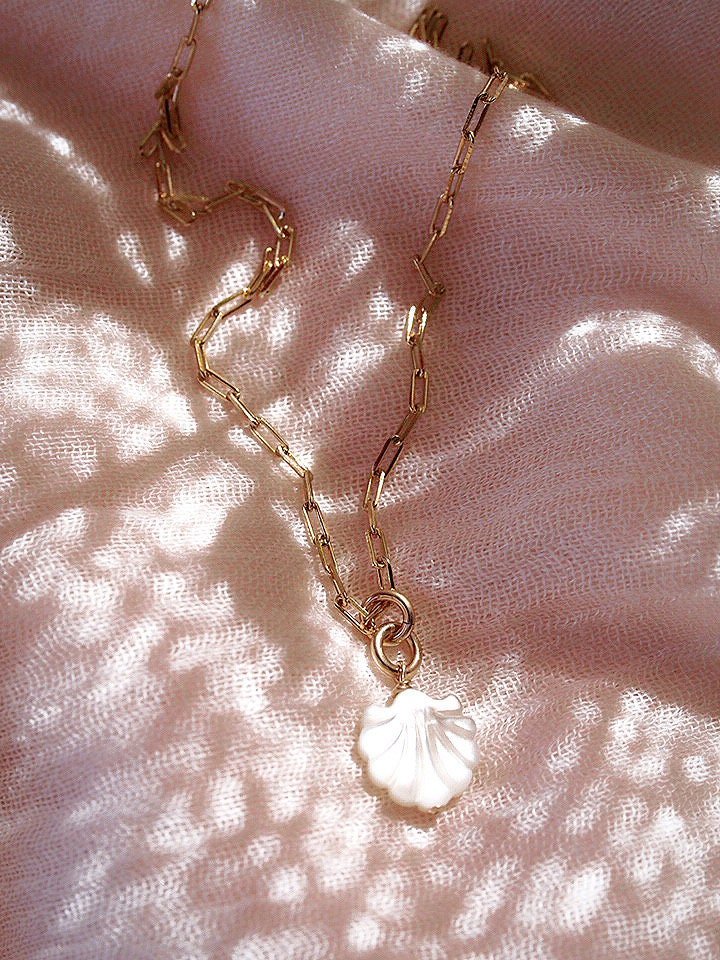 - Seashell Chain Necklace - Kainalu - ke aloha jewelry
