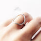 Silver Circle Ring - Pomaika'i