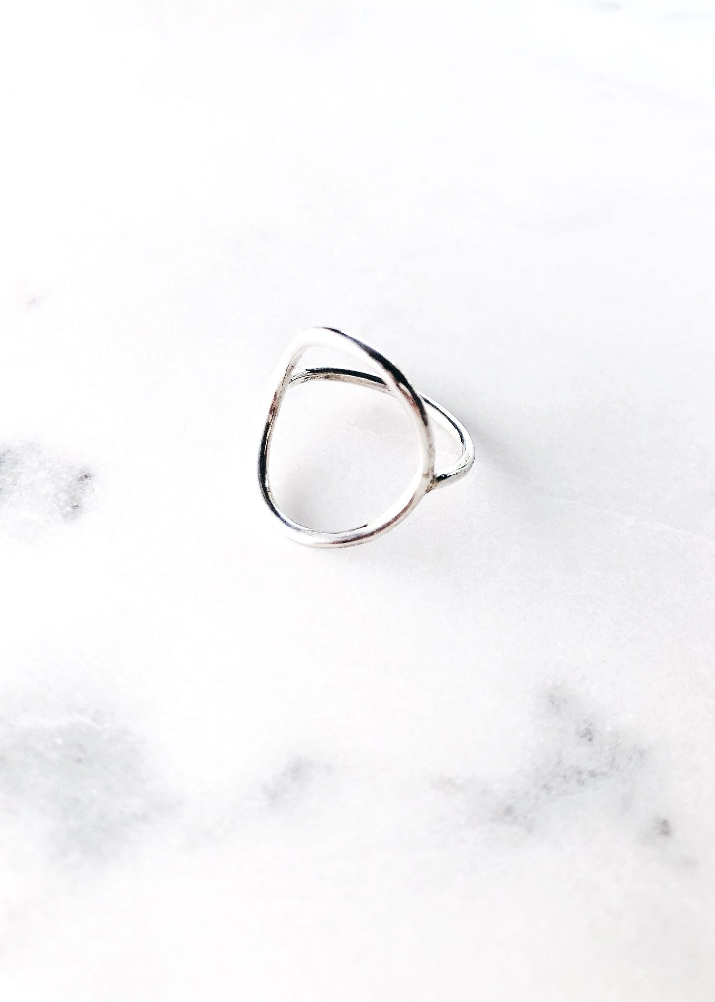 Silver Circle Ring - Pomaika'i