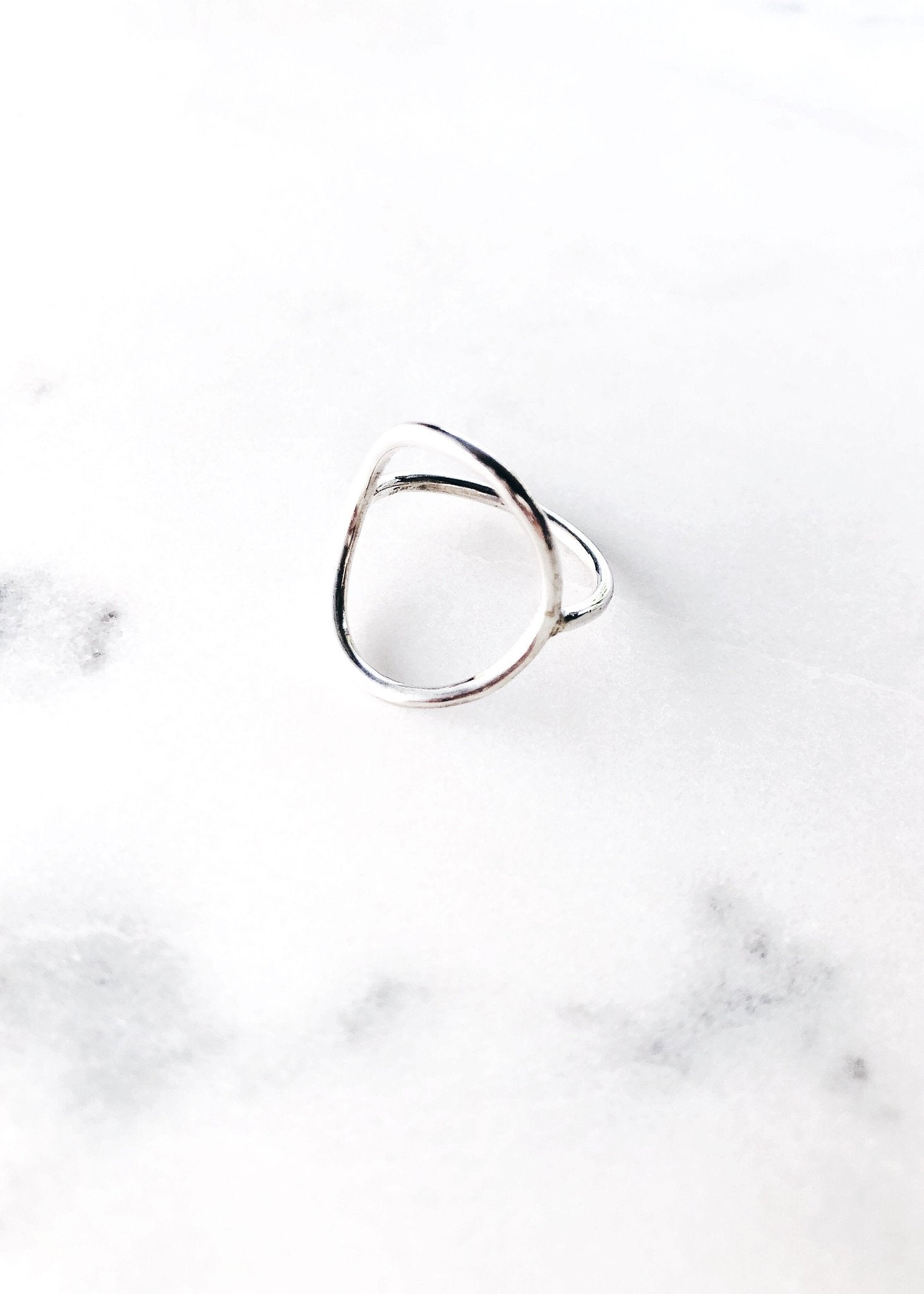 Silver Circle Ring - Pomaika'i