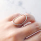 Silver Oval Ring - Makanui