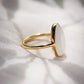Rings - Statement Rainbow Moonstone Ring - Kekoa - ke aloha jewelry